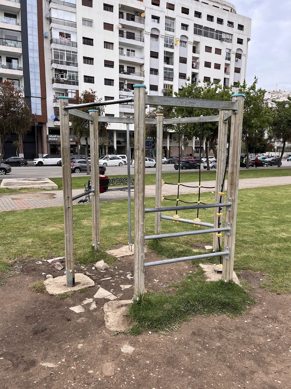 Outdoor gym sport calisthenics — photo 3