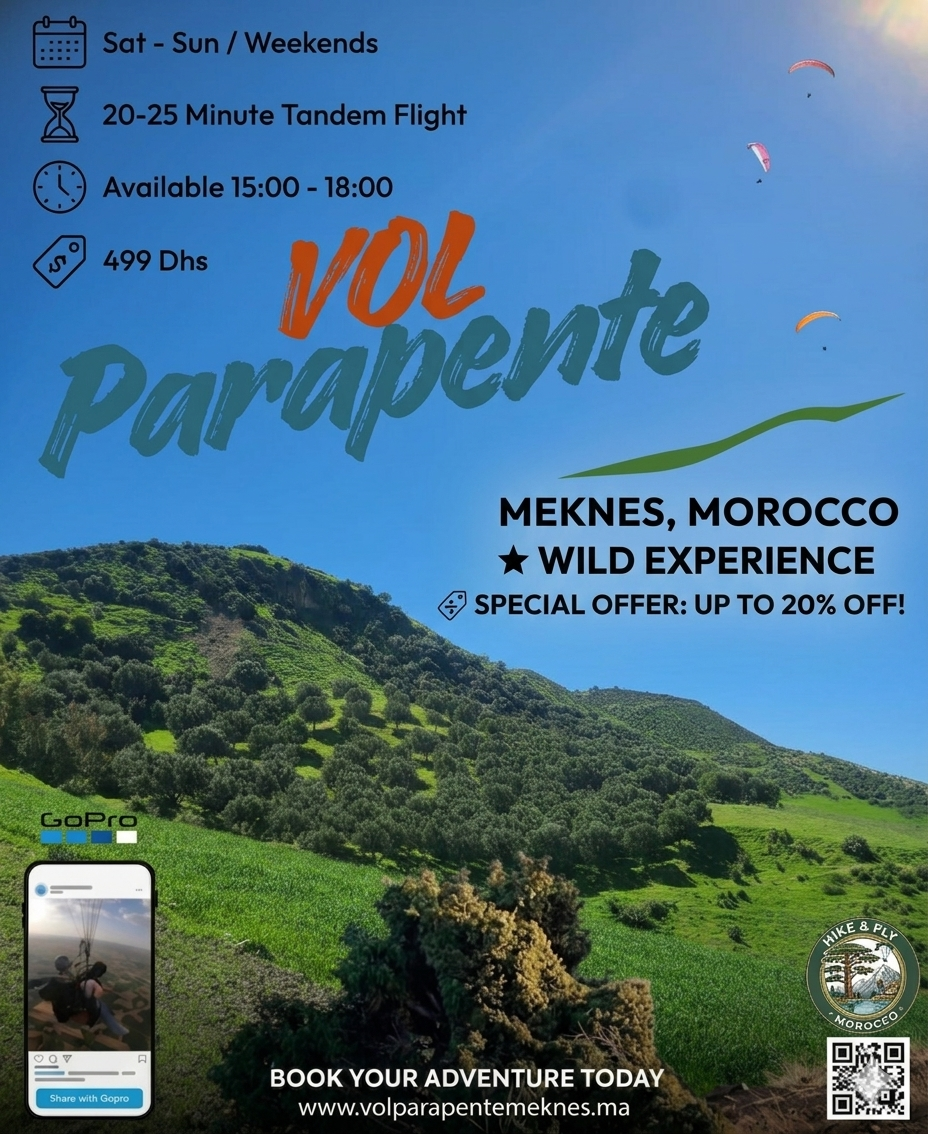 Meknes Parapente