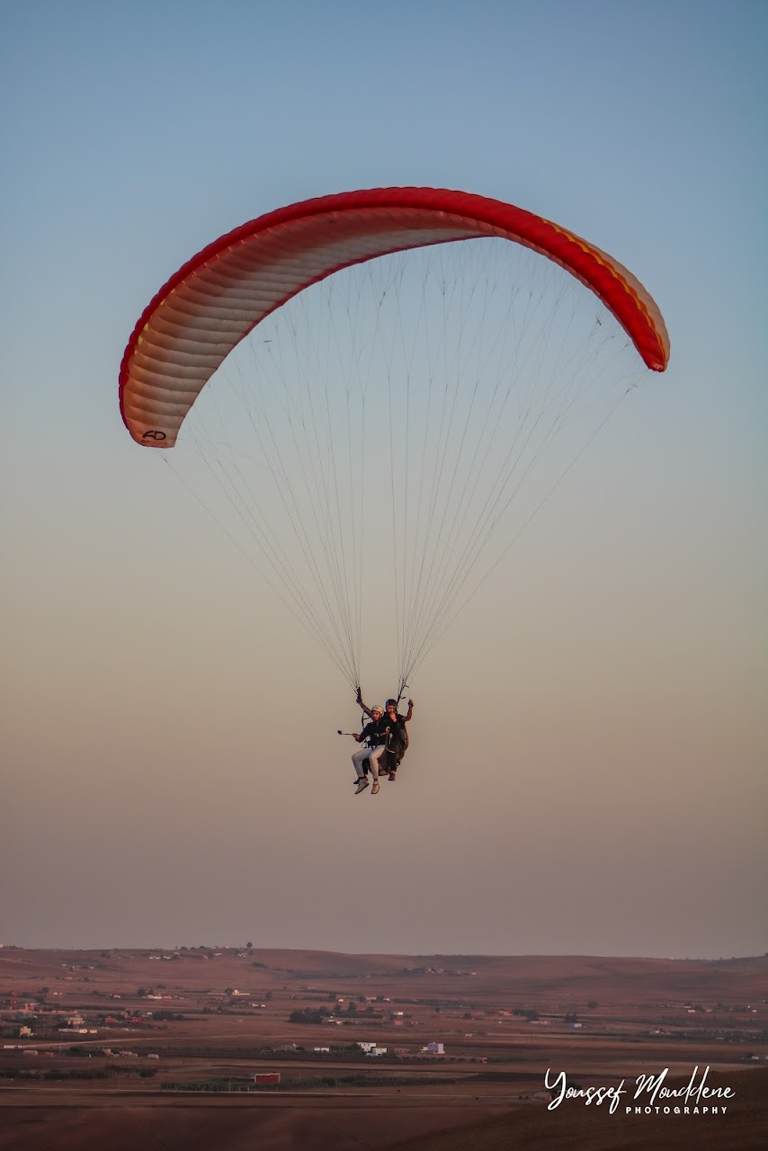 Vol tandem, biplace parapente - Les Ailes du Rabat