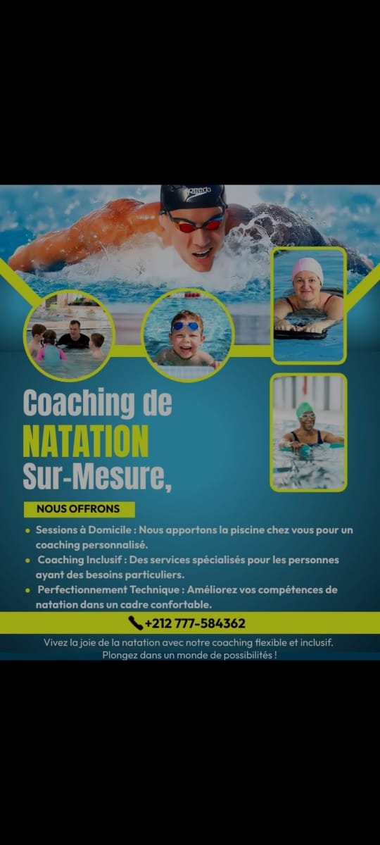 Coach mourad de natation Tánger — photo 3