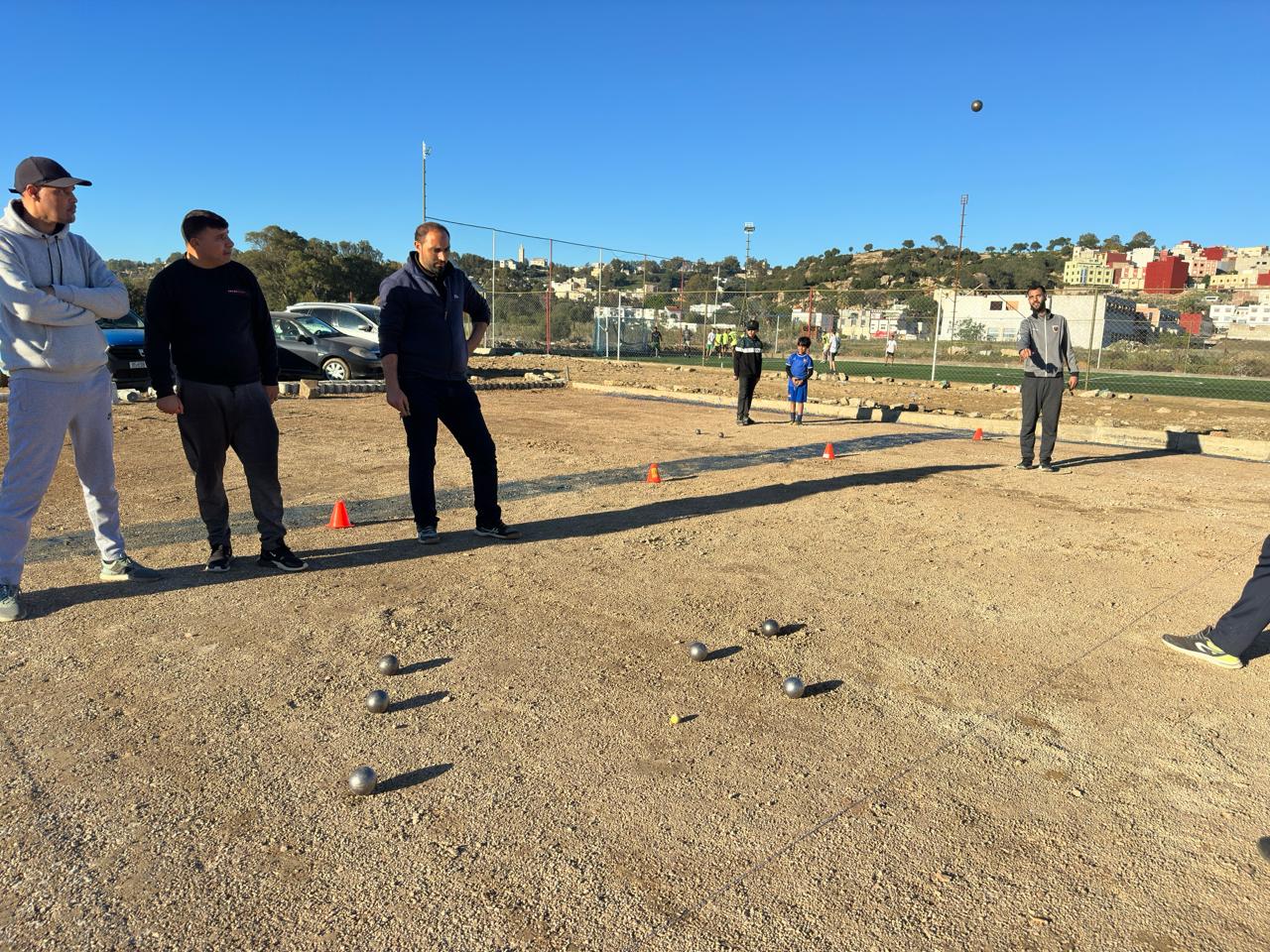 Association Badrane petanque groundملعب جمعية بدران للكرة الحديدية طنجة